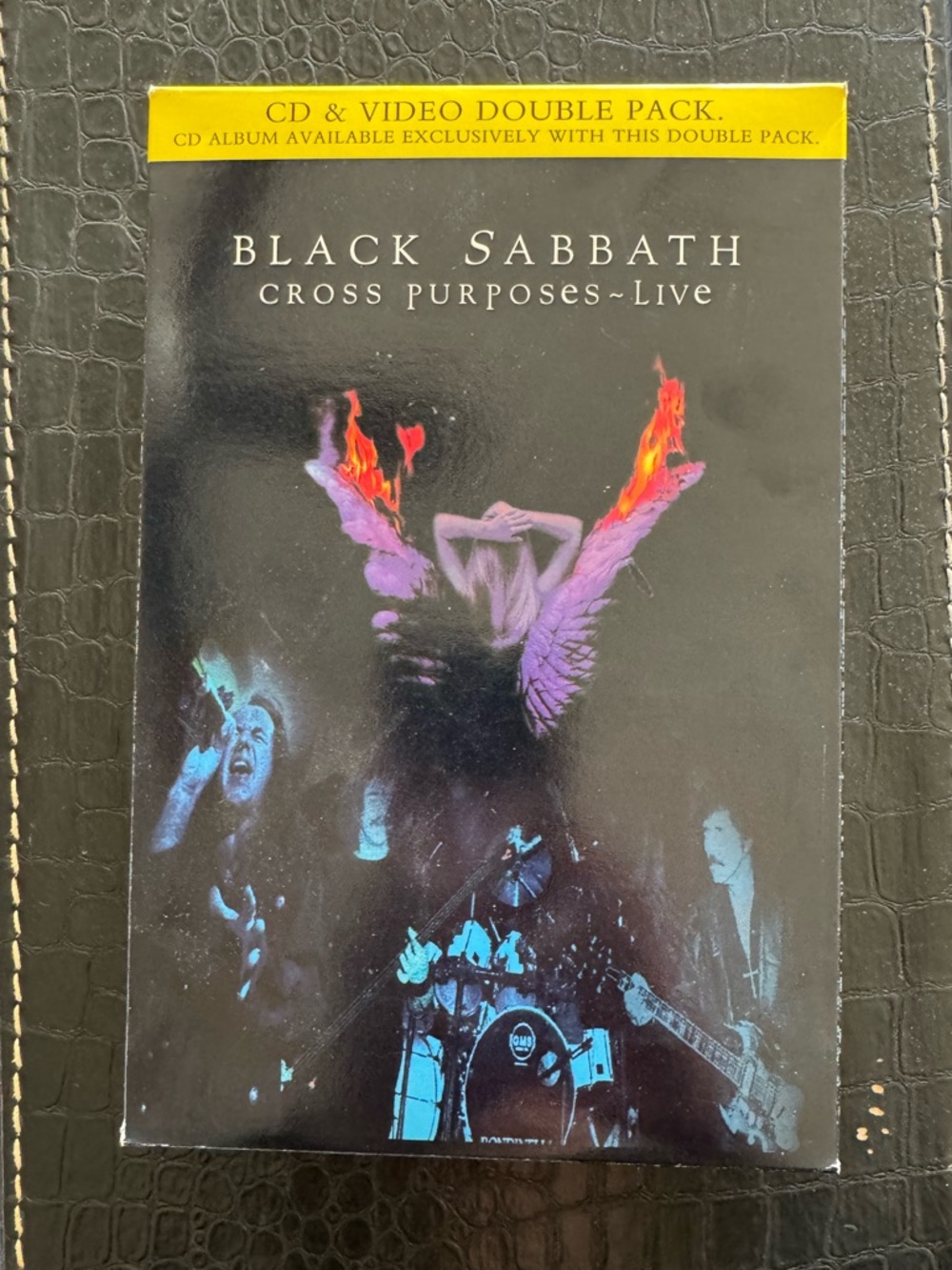 Bundle 3 for $10. Black Sabbath Cross Purpose Live VHS tape only from 1995